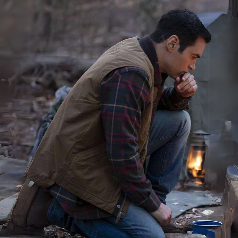 Will Trent S03 Ramón Rodríguez Brown Vest