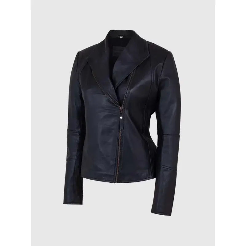 Motorbike Leather Womens Jacket