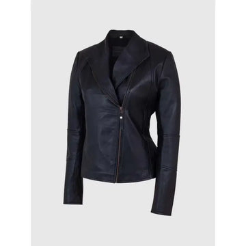 Motorbike Leather Womens Jacket