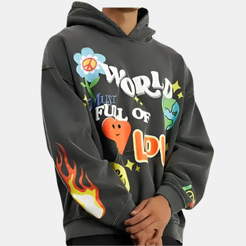 World Of Love Pullover Hoodie
