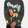 Front World Of Love Pullover Hoodie