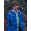 Unfortunate Events Klaus Baudelaire Blue Leather Coat