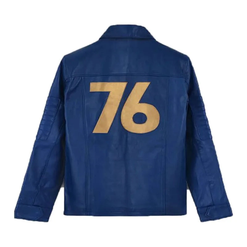 Bethesdas Fallout Vault 76 Leather Jacket