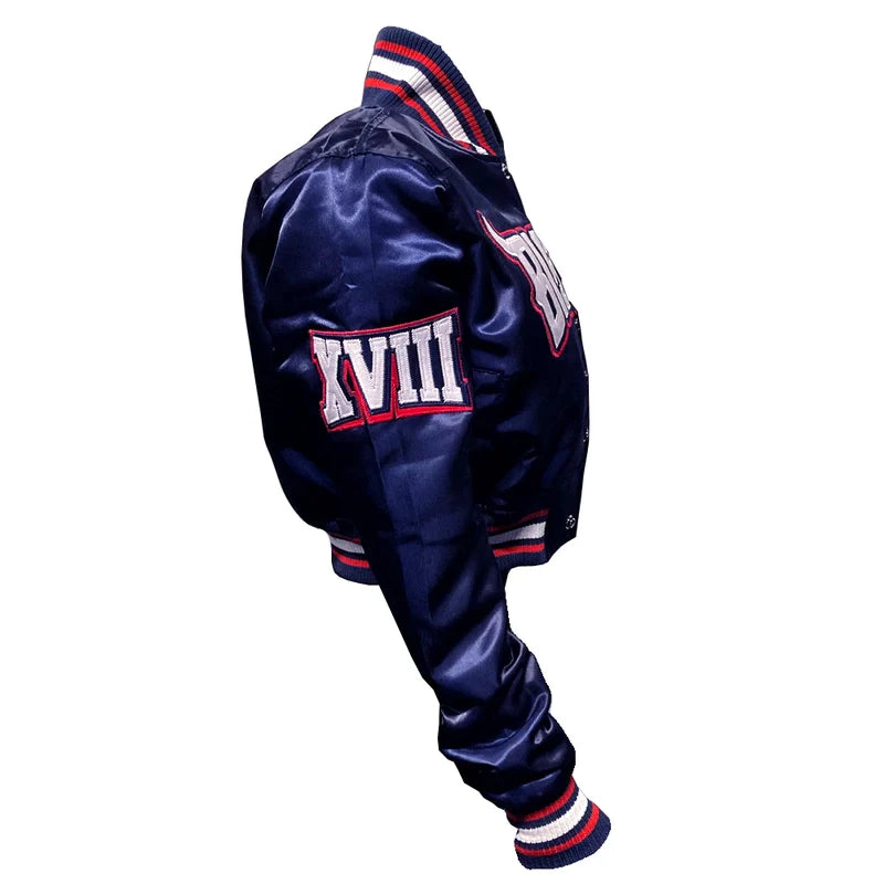 Howard University Bison Bomber Navy blue Jacket