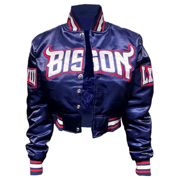 Howard University Bison Bomber Navy blue Jacket