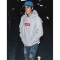 Justin Bieber Grey Fleece Hoodie
