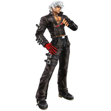 K Dash King of Fighters 99 Black Leather Jacket