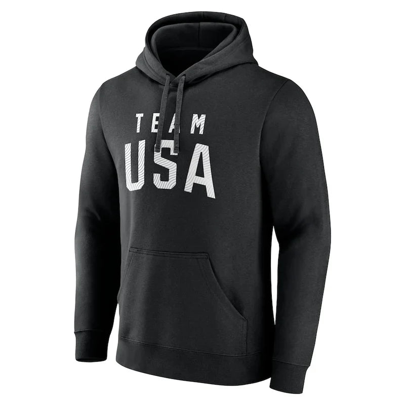 Fanatics Team USA 2024 Olympics Primary Logo Fleece Hoodie