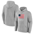Team USA 2024 Olympics Fanatics Primary Logo Pullover Fleece Hoodie