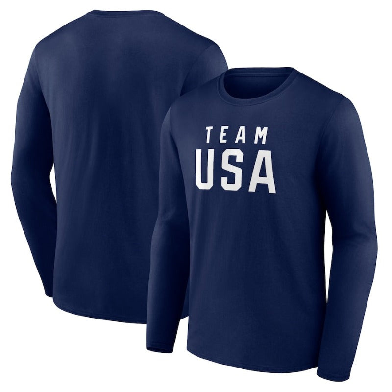 Team USA 2024 Olympics Fanatics Wordmark Sweatshirt
