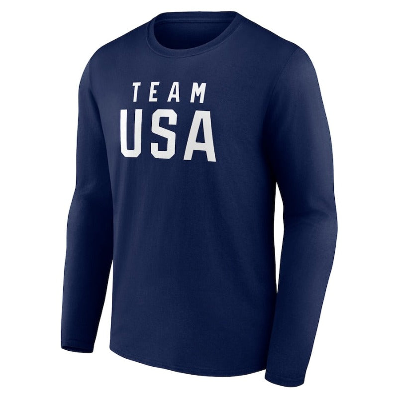 Team USA 2024 Olympics Fanatics Wordmark Sweatshirt