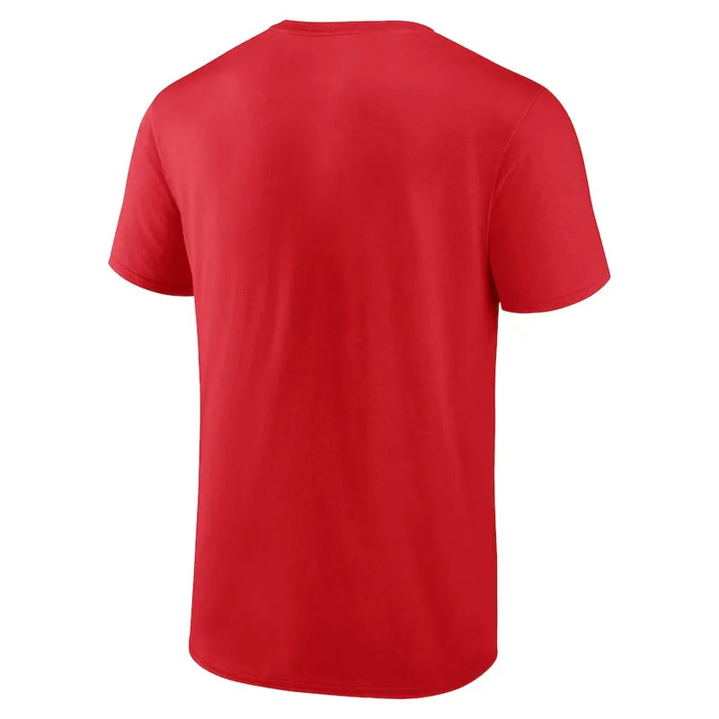 Fanatics Red Team USA 2024 Olympics Wordmark T-Shirt For Unisex