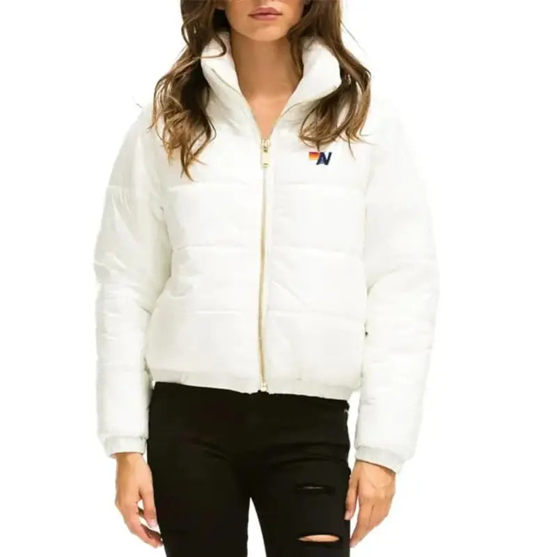 Superdry Luxe Snow White Puffer Jacket
