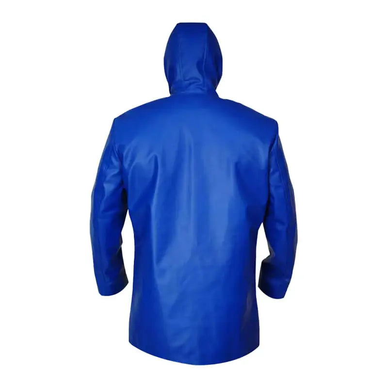 Unfortunate Events Klaus Baudelaire Blue Leather Coat